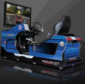 Chicago Gaming Company Redline GT Racing Simulator race stoel