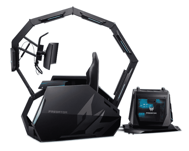 Acer Predator Thronos air gamingstoel zijkant